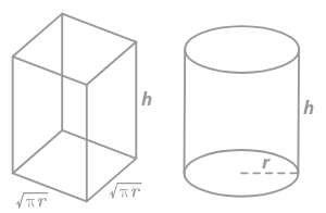 Volume of Rectangular Prism and Cylinder